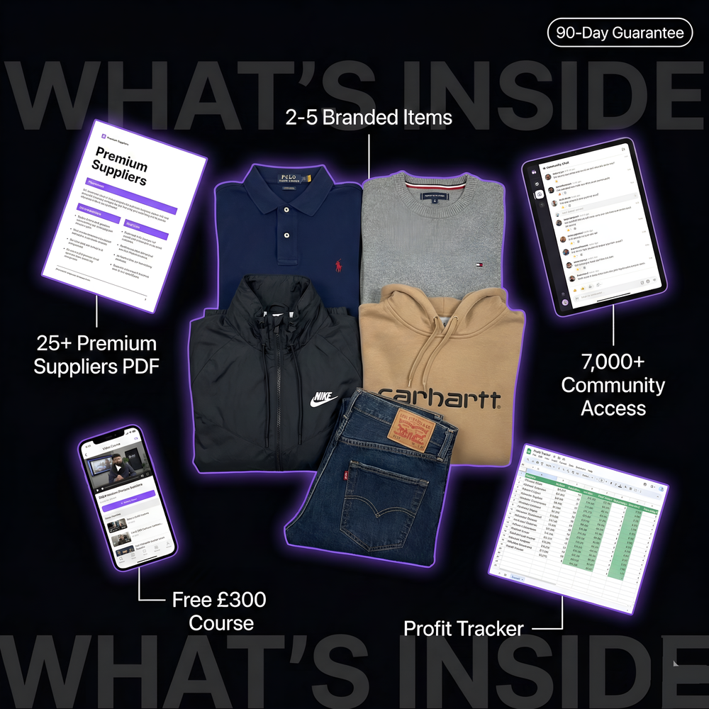 Full Starter Kit Bundle: Stock + Suppliers