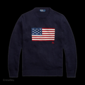 RALPH LAUREN FLAG SWEATER
