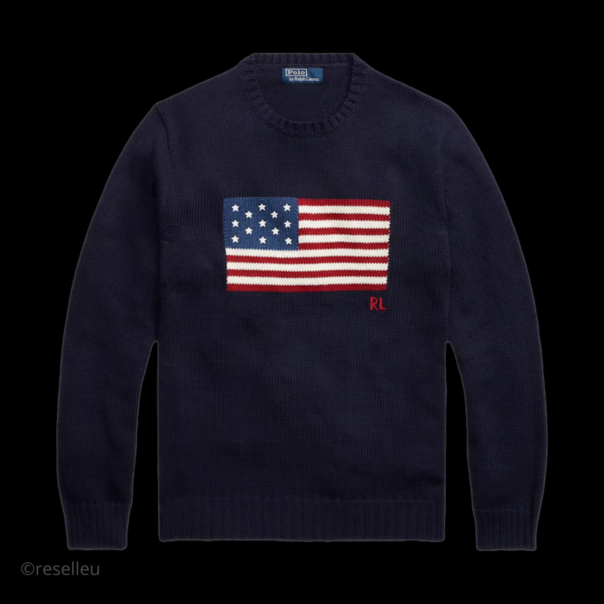 RALPH LAUREN FLAG SWEATER