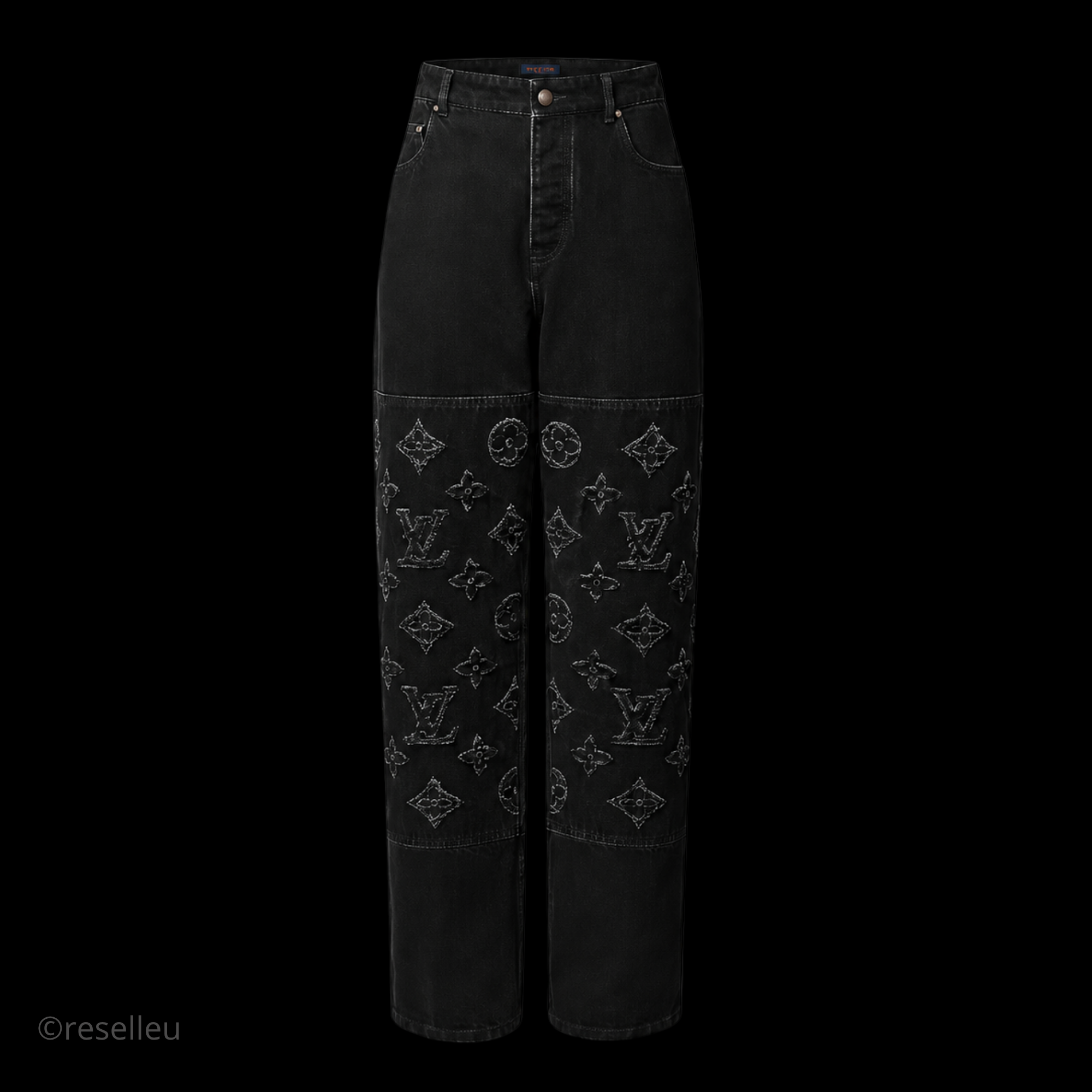 LOUIS VUITTON MONOGRAM JEANS